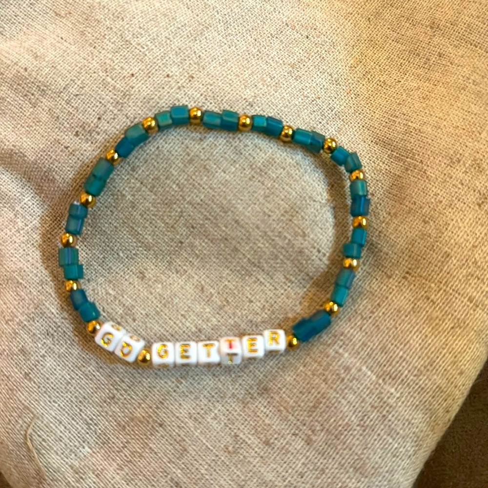 Go Getter beaded bracelet